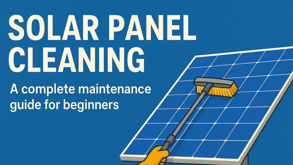 Solar Panel Cleaning – Complete Maintenance Guide + Checklist